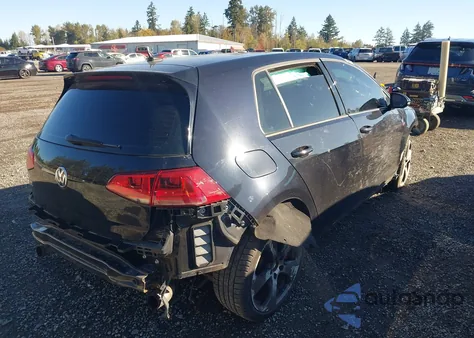 2015 Volkswagen Golf Gti 2.0T S W/Performance Package 4-Door z USA, uszkodzony, nr VIN 3VW547AU5FM096702